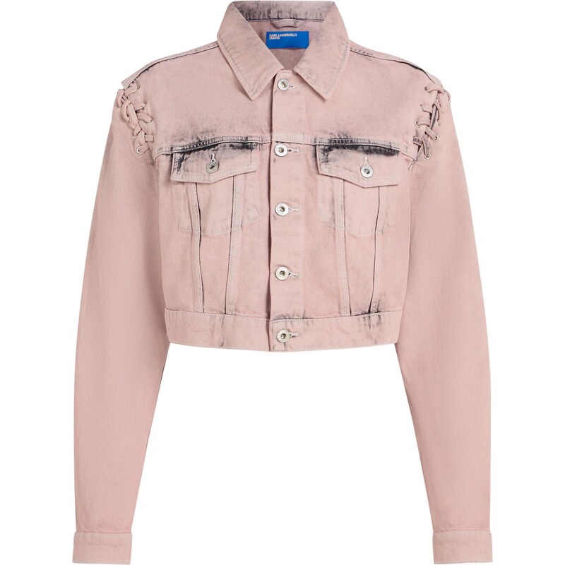 KARL LAGERFELD JEANS Přechodná bunda pink