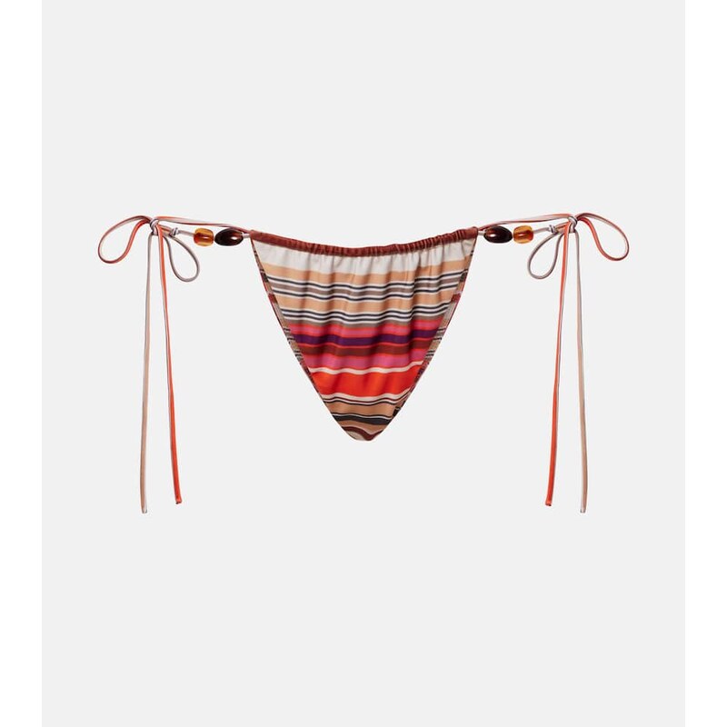 Faithfull Ombra striped bikini bottoms