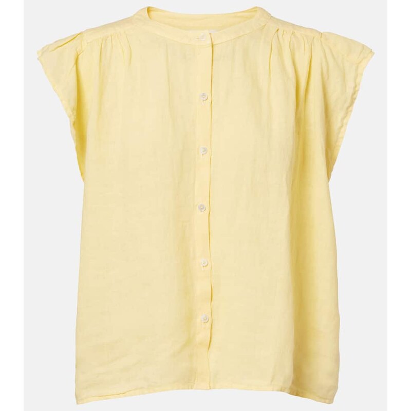 Velvet Janey linen shirt