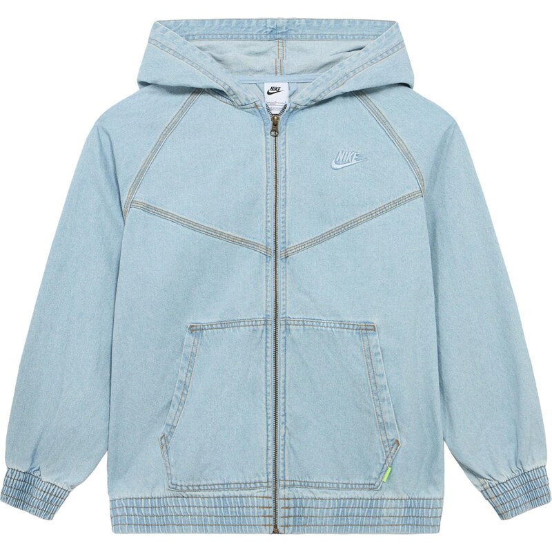 Nike Sportswear Přechodná bunda světlemodrá