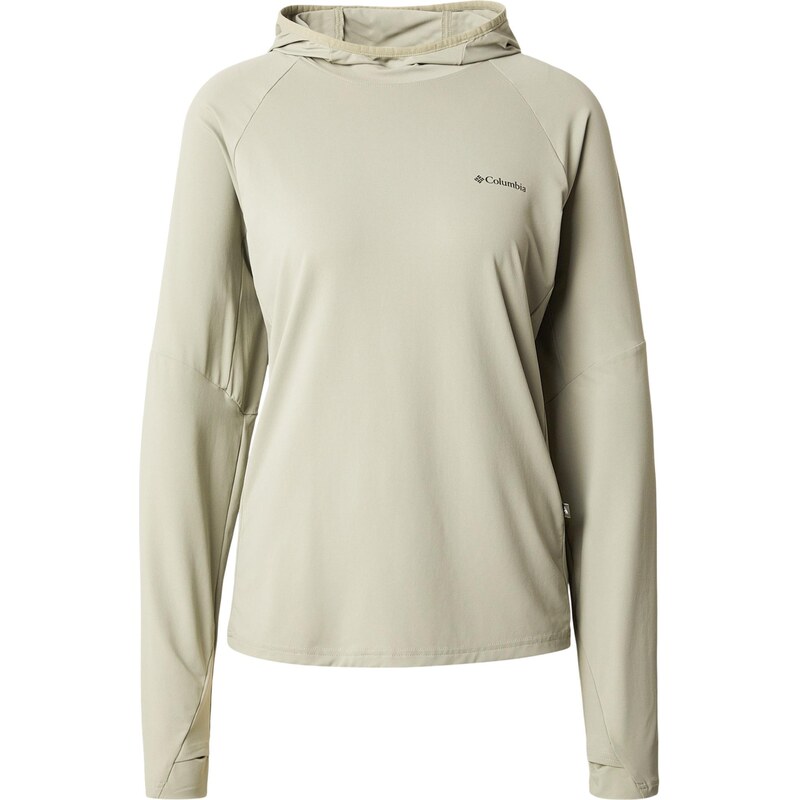 COLUMBIA Sportovní mikina Skien Valley pastelově zelená / černá 114239887