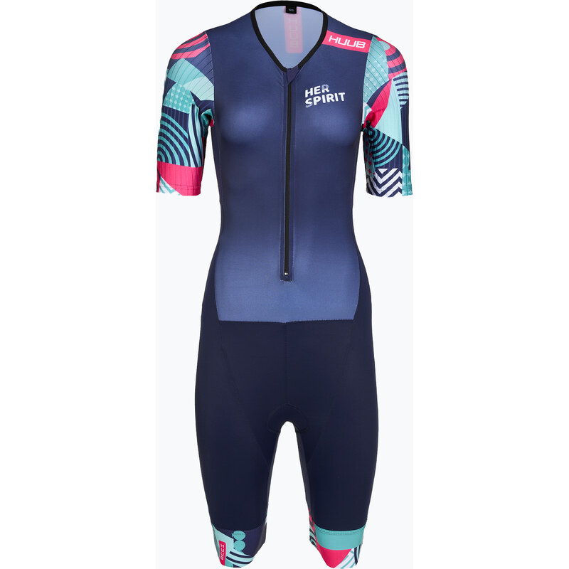 Dámská triatlonová kombinéza HUUB Her Spirit Trisuit navy/band