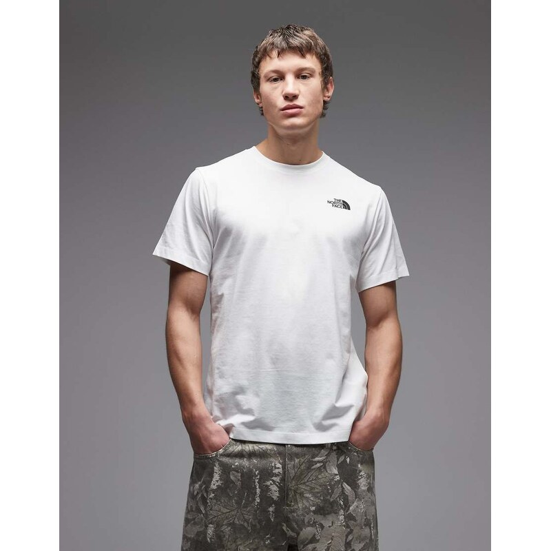 The North Face Evolution NSE Box t-shirt in white