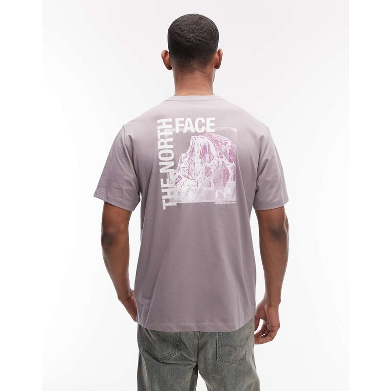 The North Face Half Dome backprint t-shirt in grey