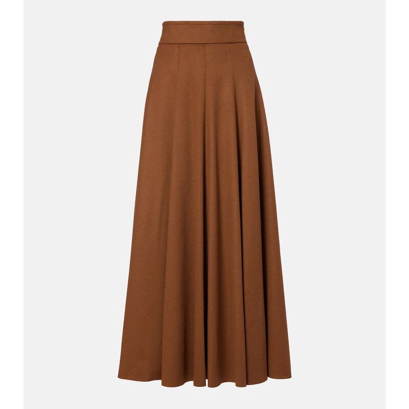 Max Mara Camel hair maxi skirt