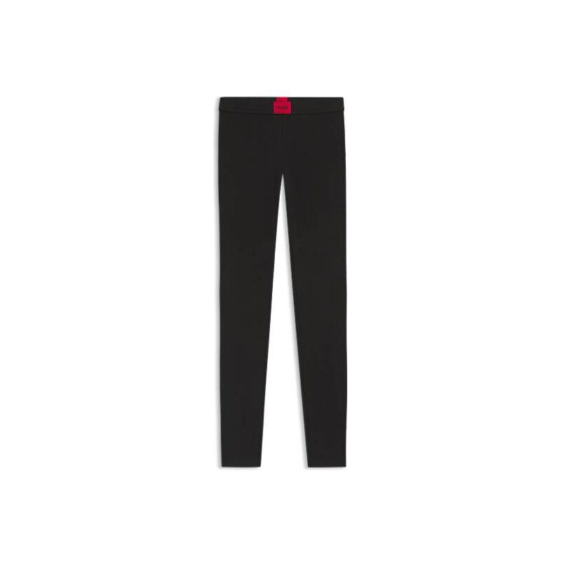 HUGO Thermal leggings with red logo label 114160250