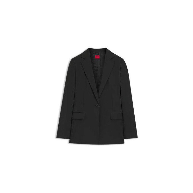 HUGO Regular-fit jacket with notch lapels 113939289