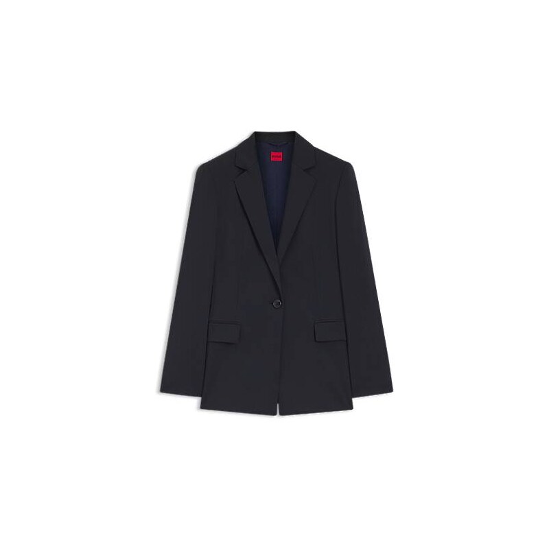 HUGO Regular-fit jacket with notch lapels 113939290