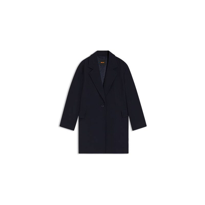 BOSS Blazer-style coat blended with wool 113940268