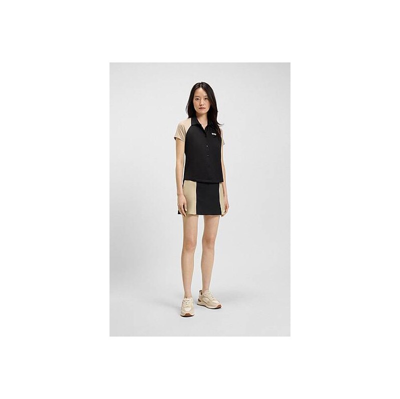 BOSS Active skirt in stretch jersey with colour-blocking 114161081