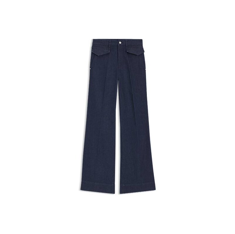 BOSS Flared jeans in blue Italian stretch denim 115592011