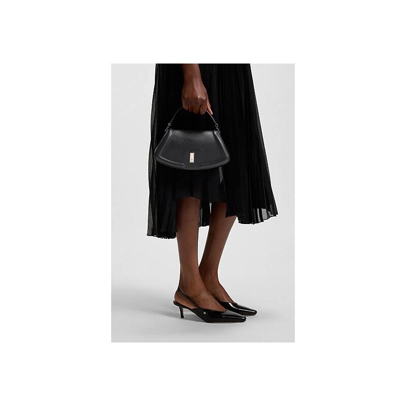 BOSS Ariell shoulder bag in grained leather 113940202
