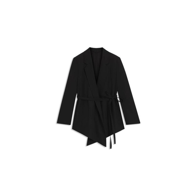 BOSS Relaxed-fit blazer in wool-blend gabardine 113940742