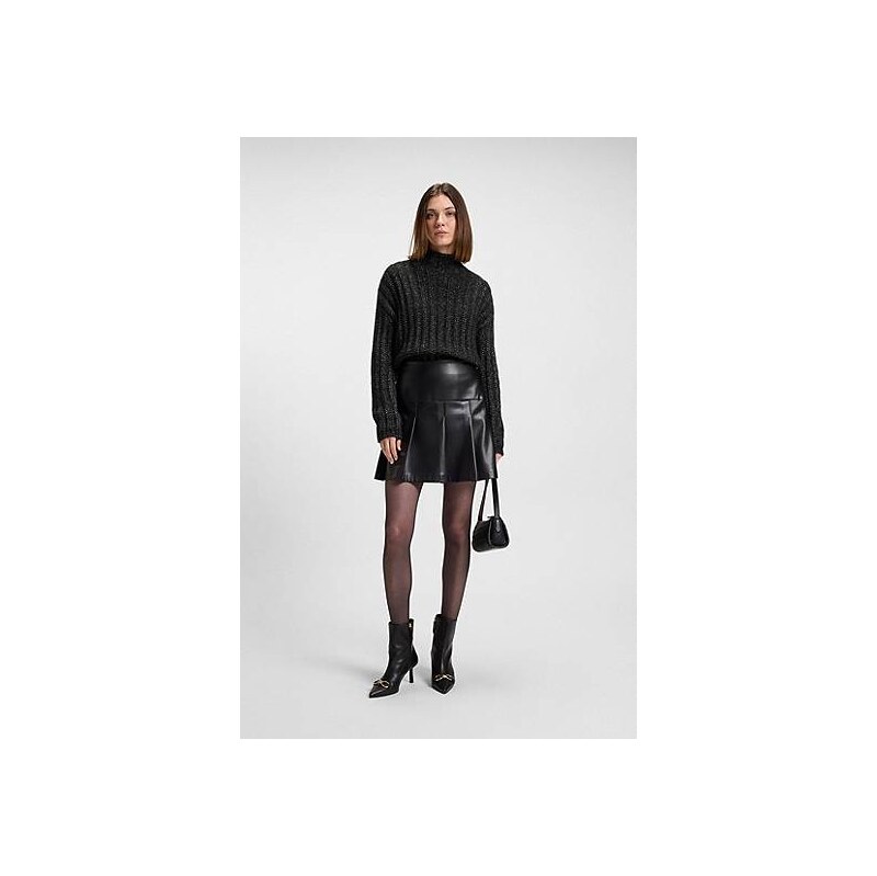 HUGO Knitted sweater with ribbed structure 113940360