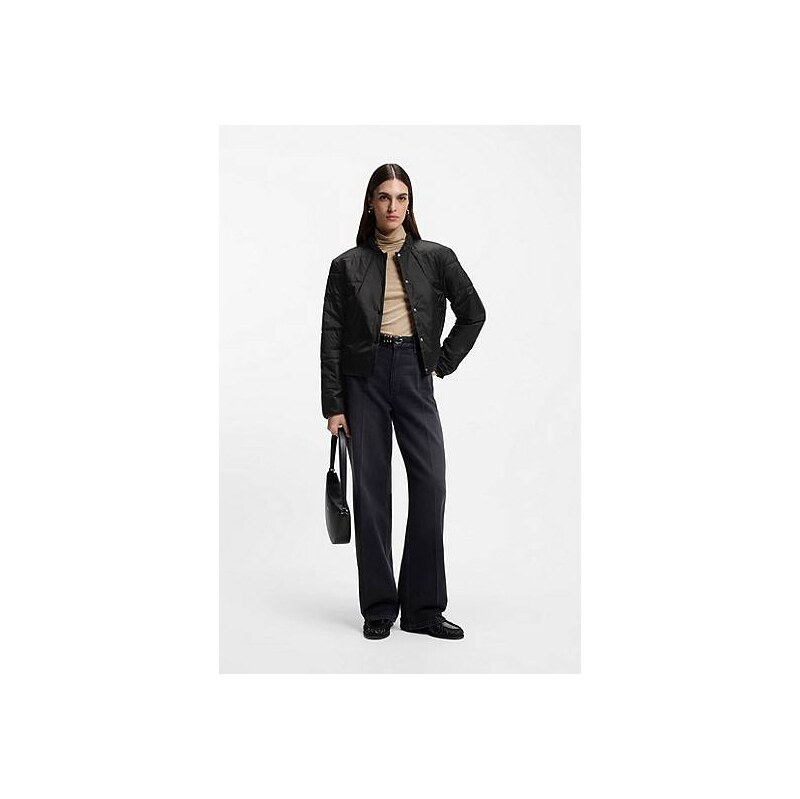 BOSS Packable jacket in lustrous water-repellent fabric 113940416