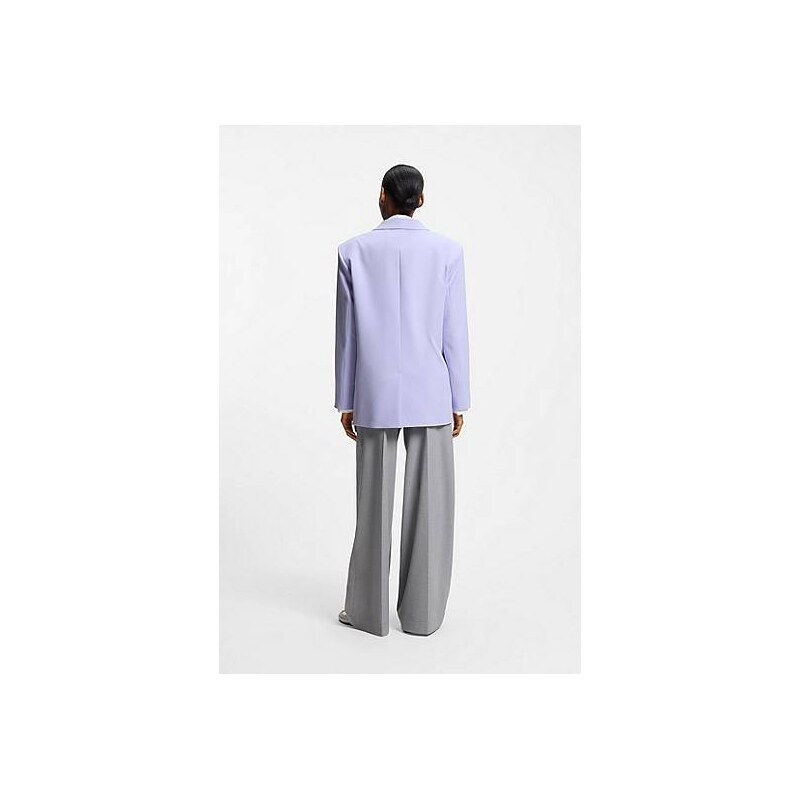 HUGO Relaxed-fit blazer in stretch fabric 113940765