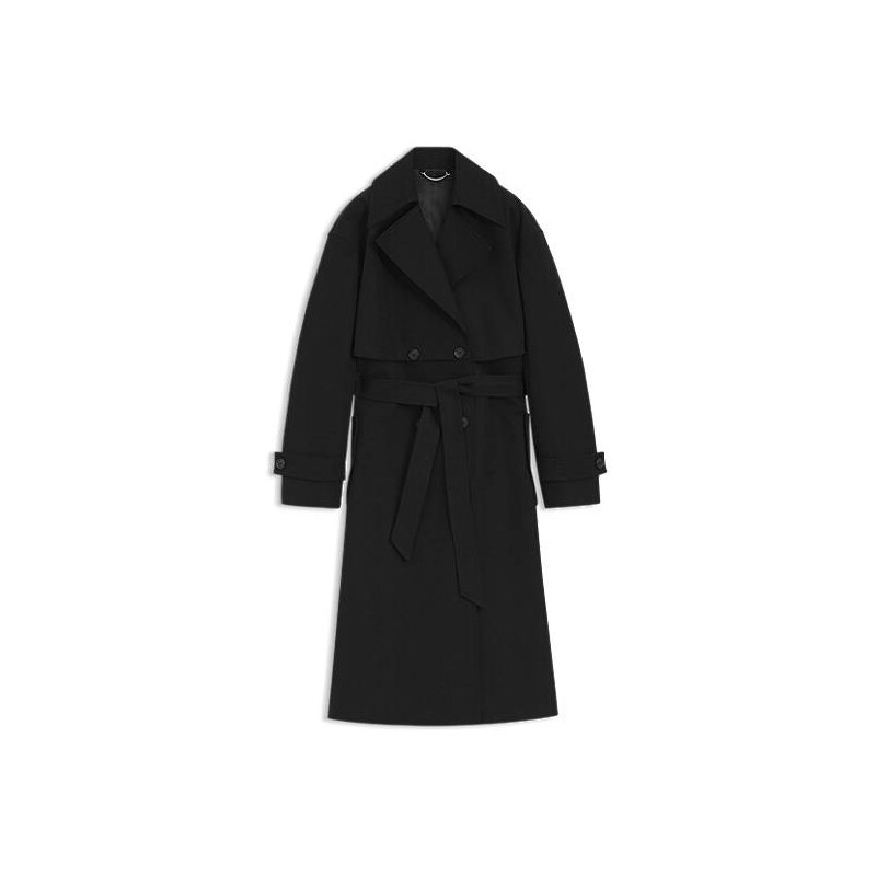 BOSS Adaptable stretch-cotton trench coat and dress in one 113941800