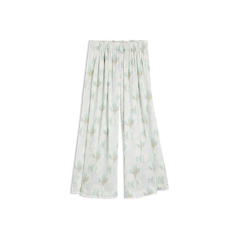 BOSS Wide-leg oversized-fit trousers with floral print 113942316