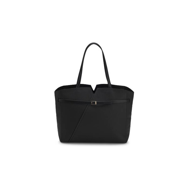 BOSS Revers tote bag in leather with belt detail 113942396