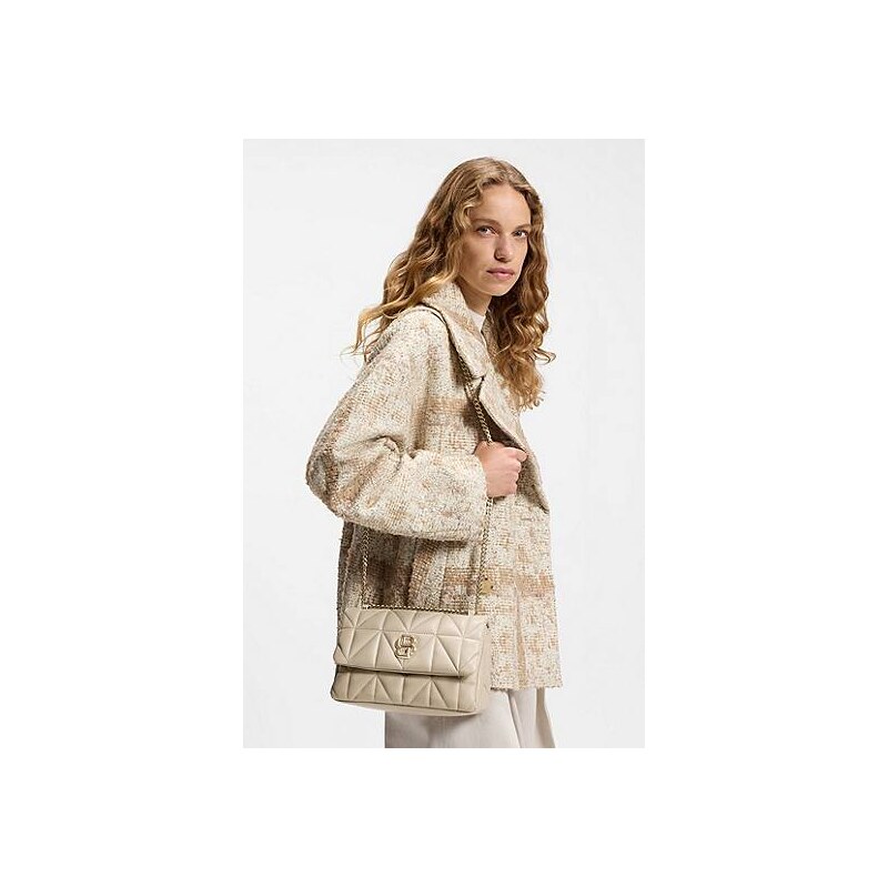 BOSS Quilted shoulder bag with Double B monogram 113941639