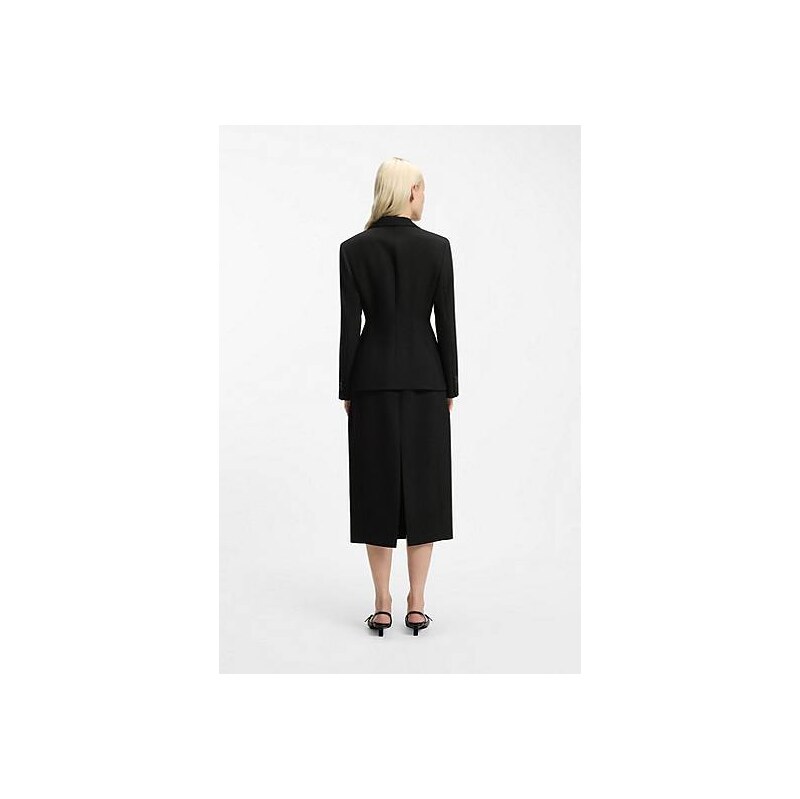 HUGO Regular-fit blazer in stretch twill 113941817
