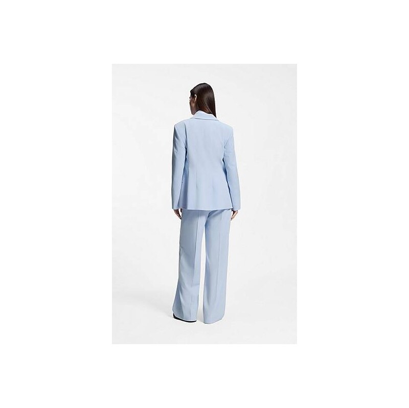 HUGO Regular-fit blazer with gold-tone buttons 113942190