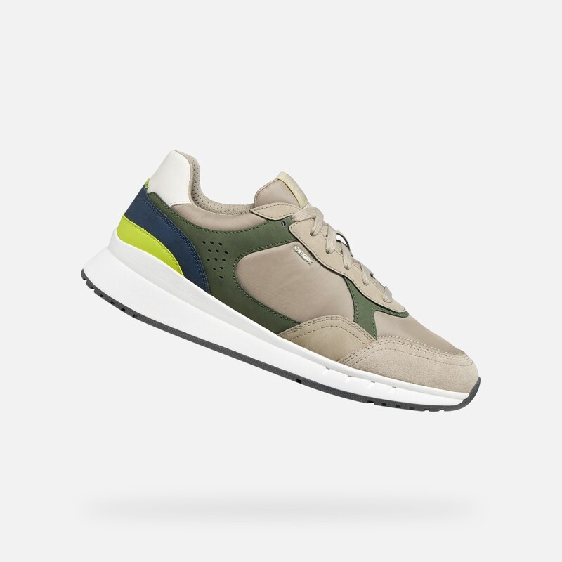 Pánské tenisky Geox Branthon béžová/khaki