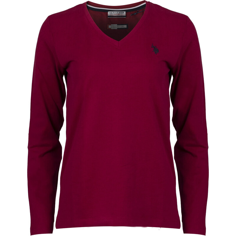 Dámské triko s dlouhým rukávem US Polo Assn. 113632854