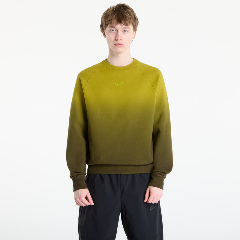 Mikina Nike x NOCTA Mens Fleece CS Crew Moss/ Medium Olive/ Moss