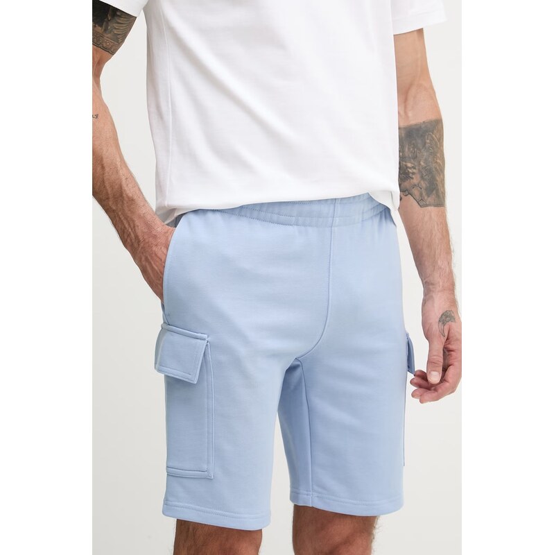 Lacoste teplákové šortky pánské bavlněné