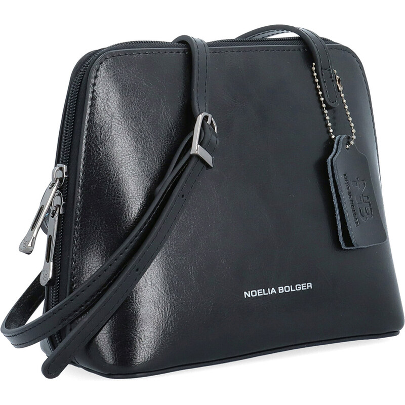 Kožená kabelka crossbody Noelia Bolger černá NB 0115 C 114260874