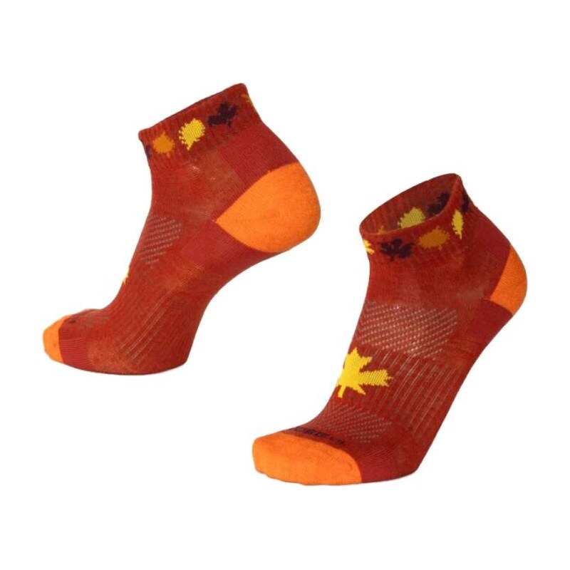 LUZY WOOD nízké merino ponožky Moose 114261086