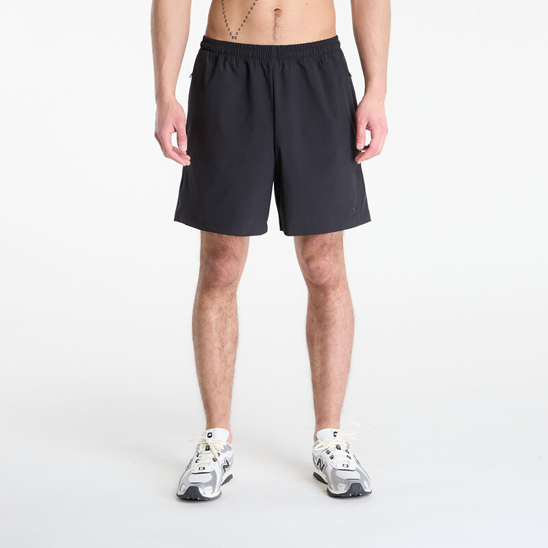 Šortky New Balance Athletics Stretch Woven Short 7 Black L