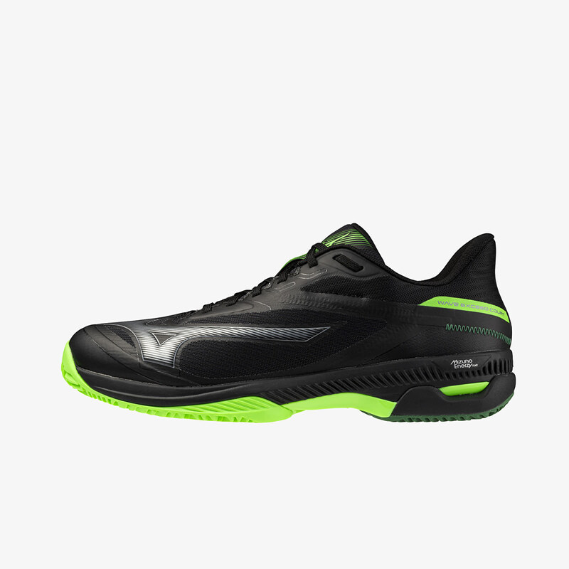 Mizuno Wave Exceed Court Padel (M) Black/ Foliage Green/ Glowing