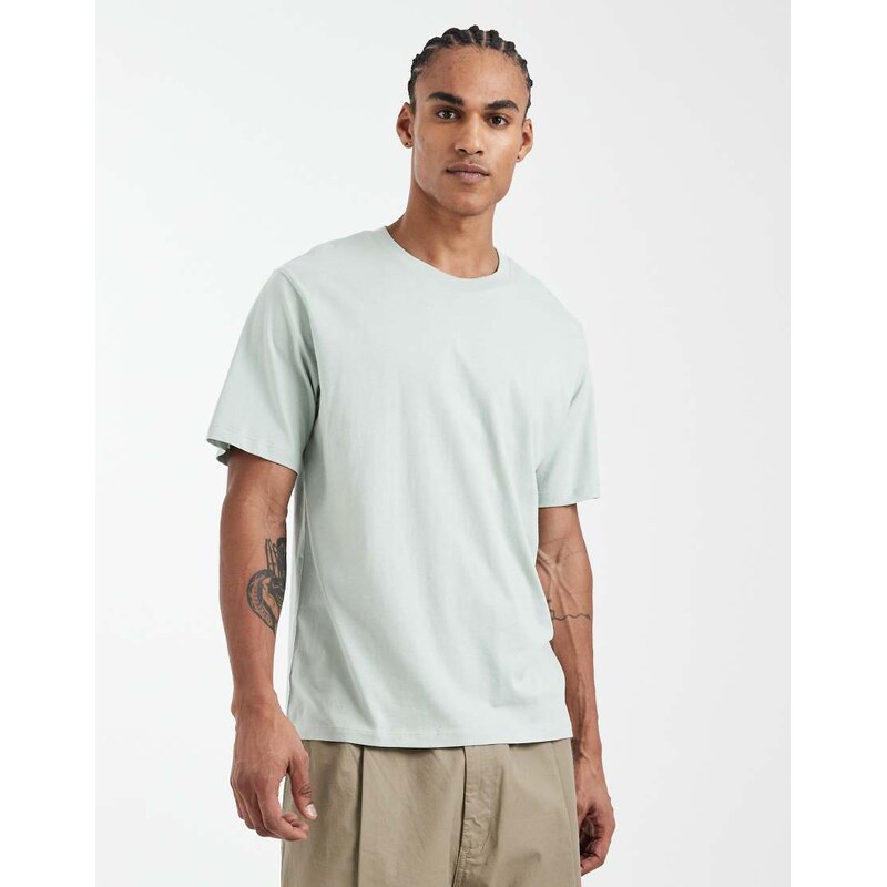 JJ Rebel oversized t-shirt in light green