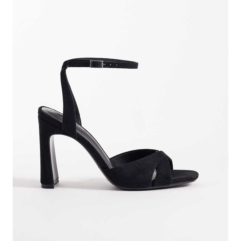 ASOS DESIGN Wide Fit Nightcap cross strap detail barely there