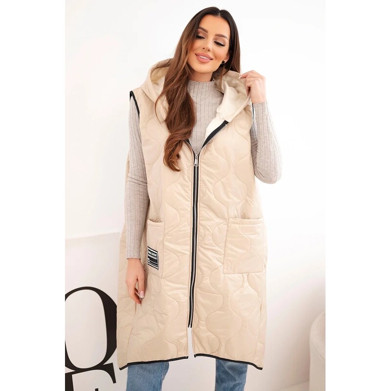 Kesi Dámská vesta Plus Size 5393