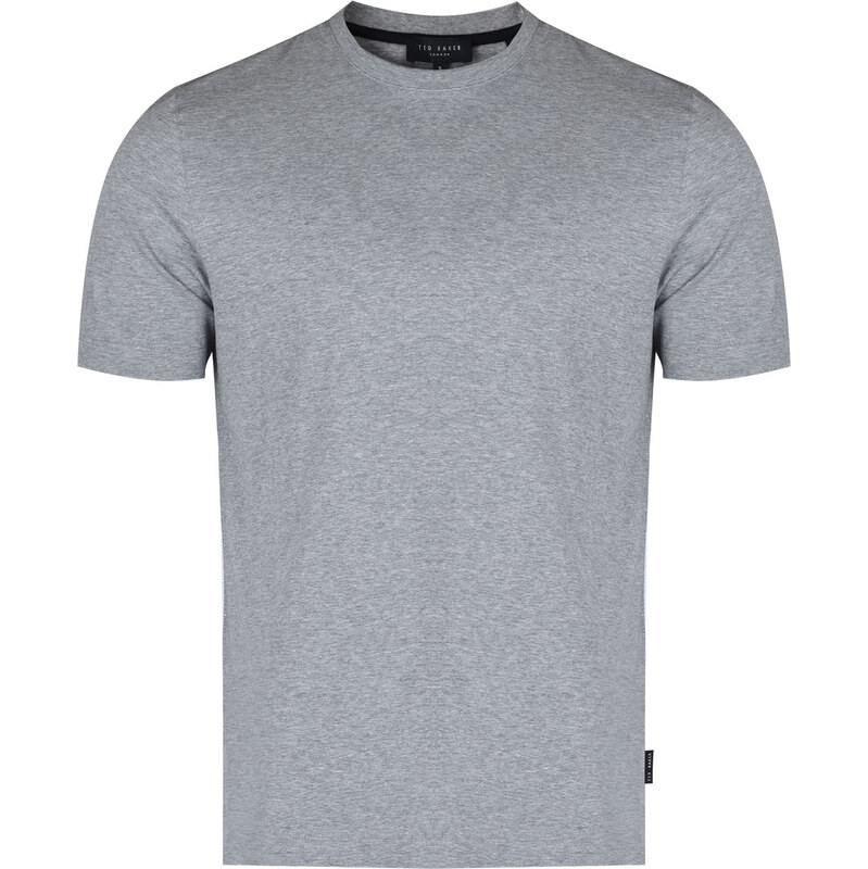TED BAKER LONDON Pánské triko Ted Baker šedé barvy