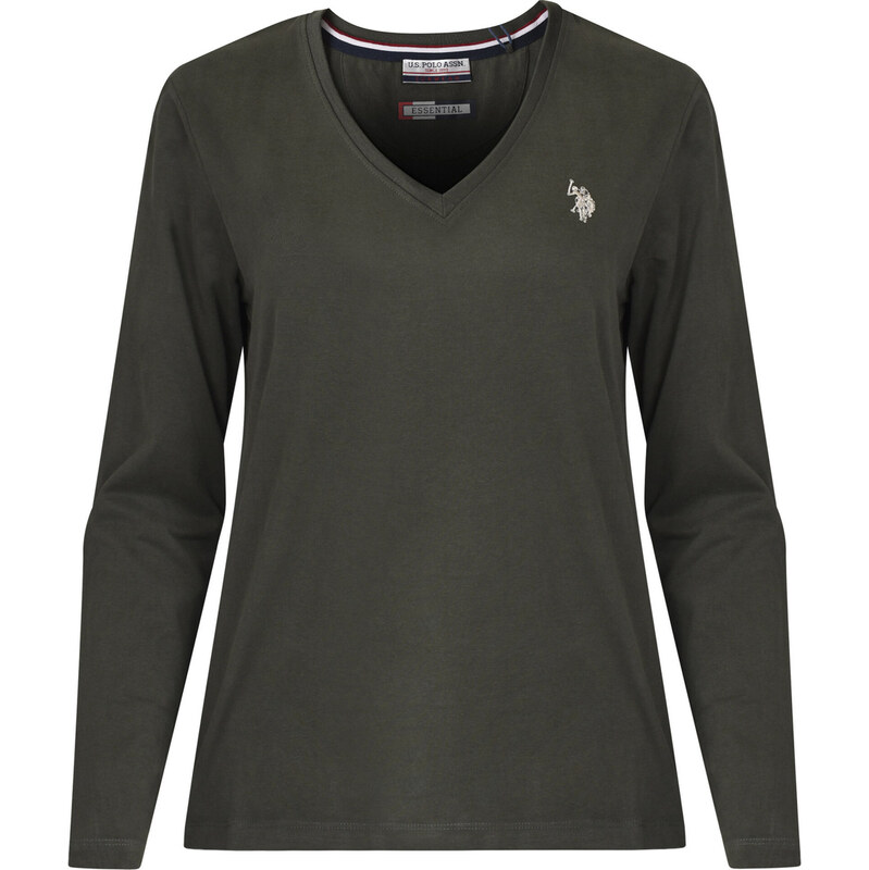 Dámské triko s dlouhým rukávem US Polo Assn. 114265842
