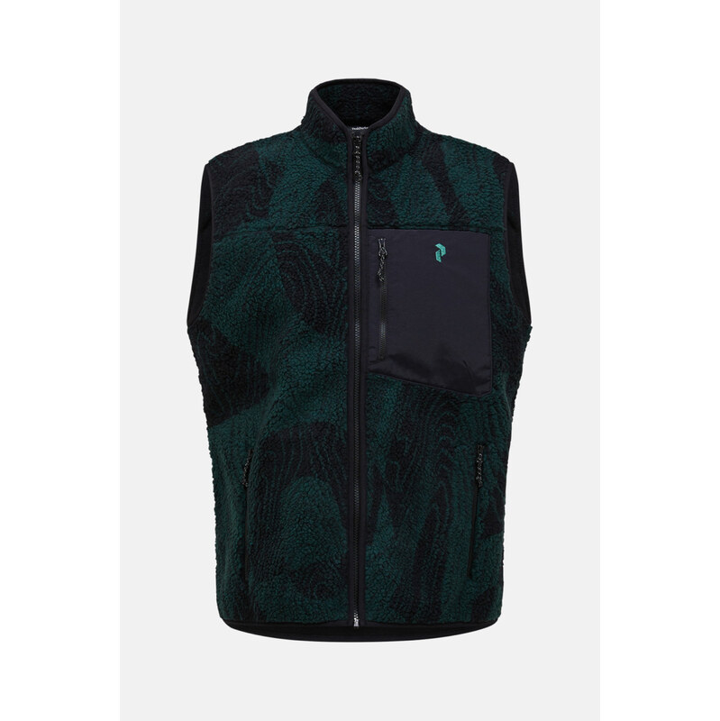VESTA PEAK PERFORMANCE M GRAPHIC PILE VEST