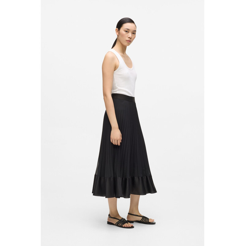 SUKNĚ KARL LAGERFELD PLEATED SKIRT