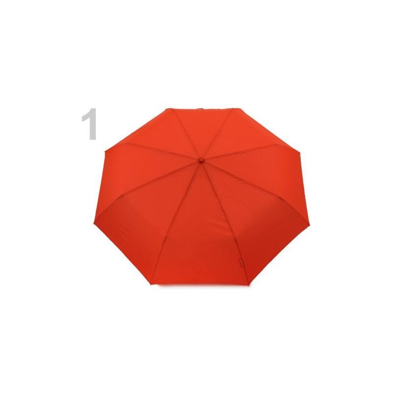 Dámský skládací deštník mini (1 ks) - 1 Vermillion Orange Stoklasa