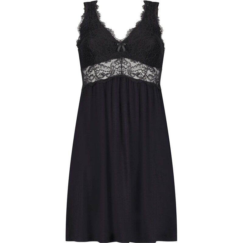 Hunkemöller Negližé Nora černá 114281146