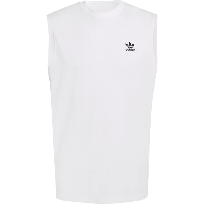 ADIDAS ORIGINALS Tričko Trefoil Essentials černá / bílá