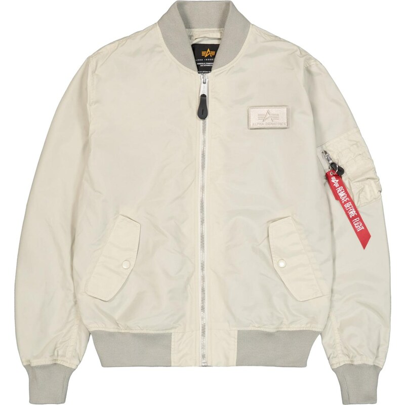 ALPHA INDUSTRIES Přechodná bunda MA-1 TTC světle šedá