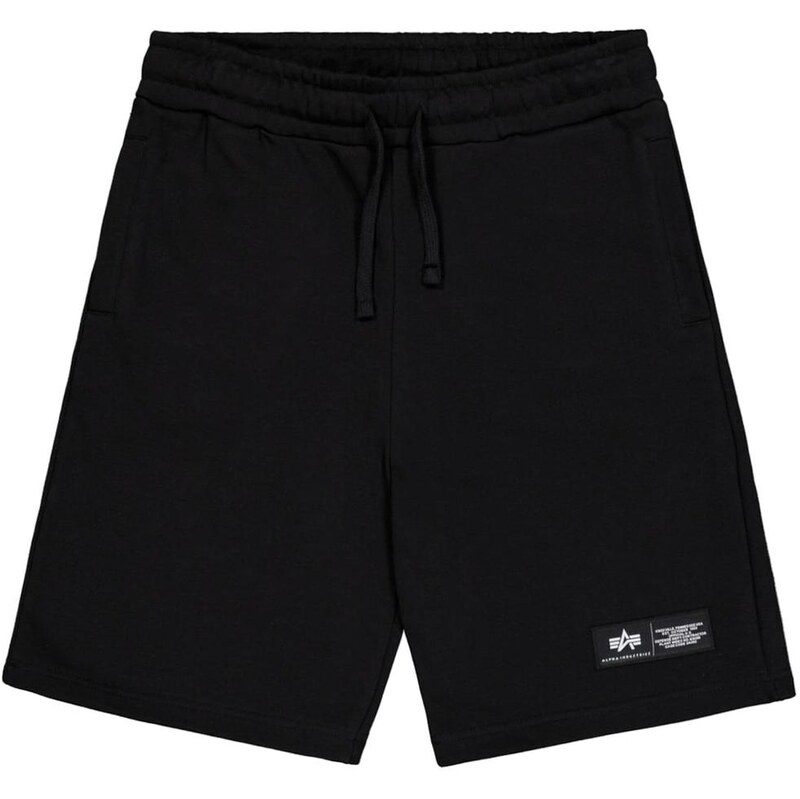 ALPHA INDUSTRIES Kalhoty černá / bílá 114281705
