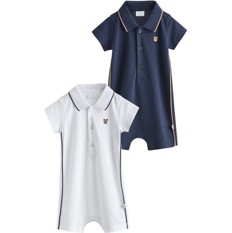 Next Dupačky/body Smart Collar námořnická modř / bílá