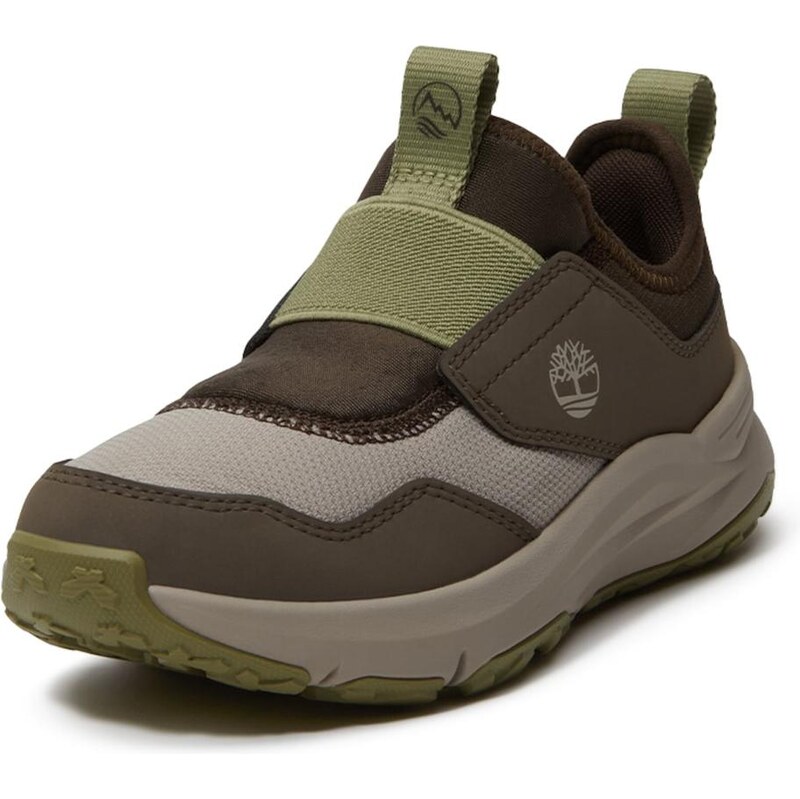 TIMBERLAND Tenisky šedobéžová / antracitová / kiwi