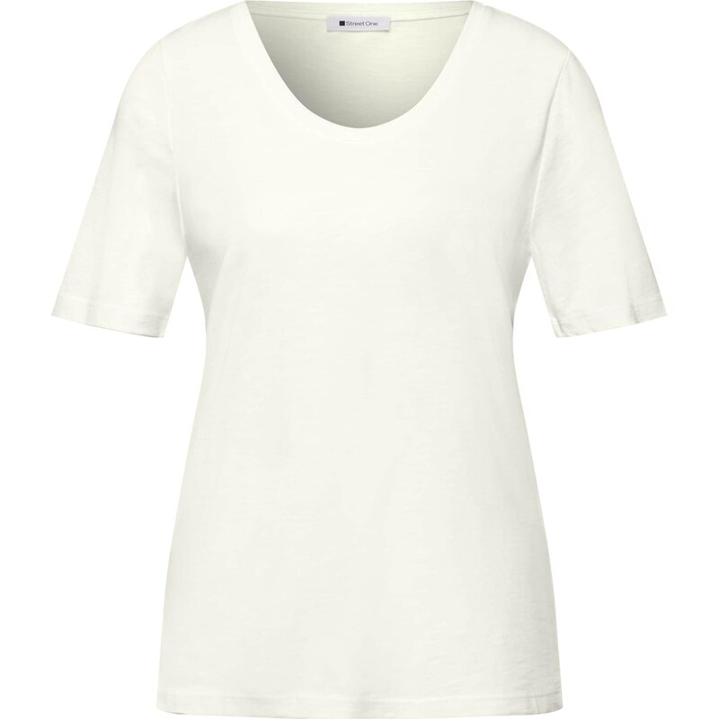 STREET ONE Tričko Gerda offwhite 114282432