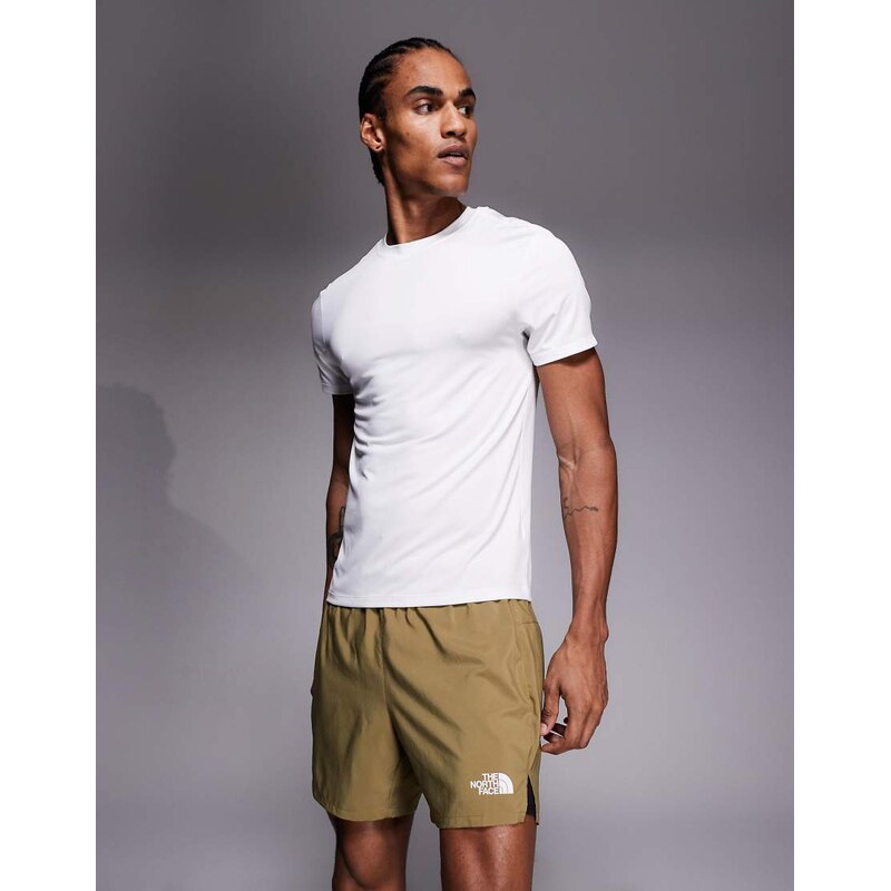 The North Face Lightbright 2in1 5 short in cedar - TAN-Brown